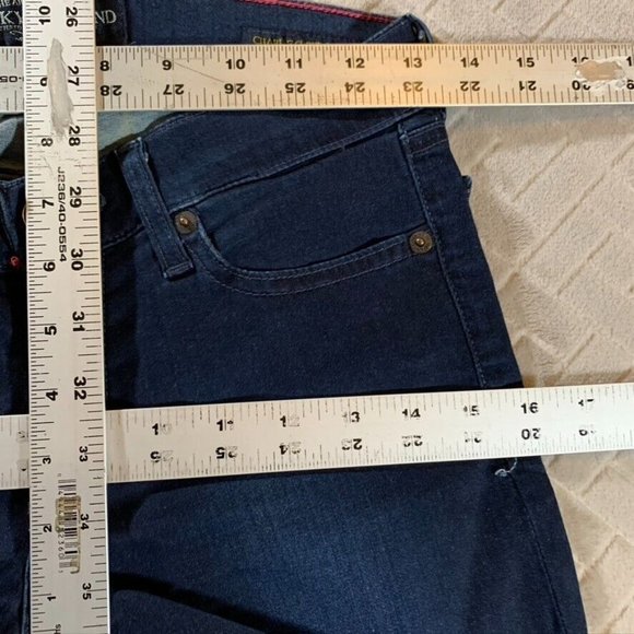 Lucky Brand Womens 4 Denim Jeans Blue Charlie Super Skinny Low Rise Dark Wash - Picture 6 of 10